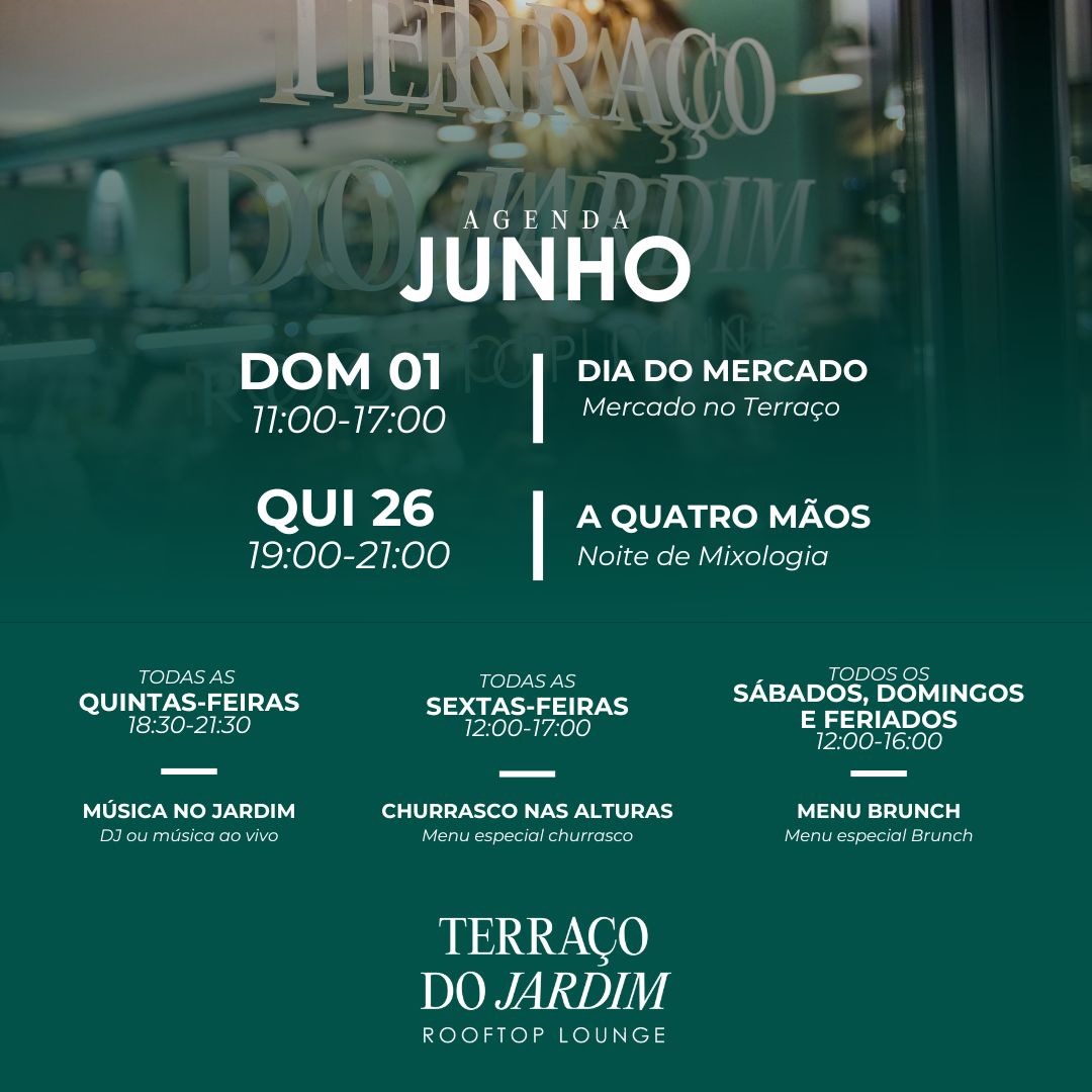 Agenda Maio Terraço Do Jardim