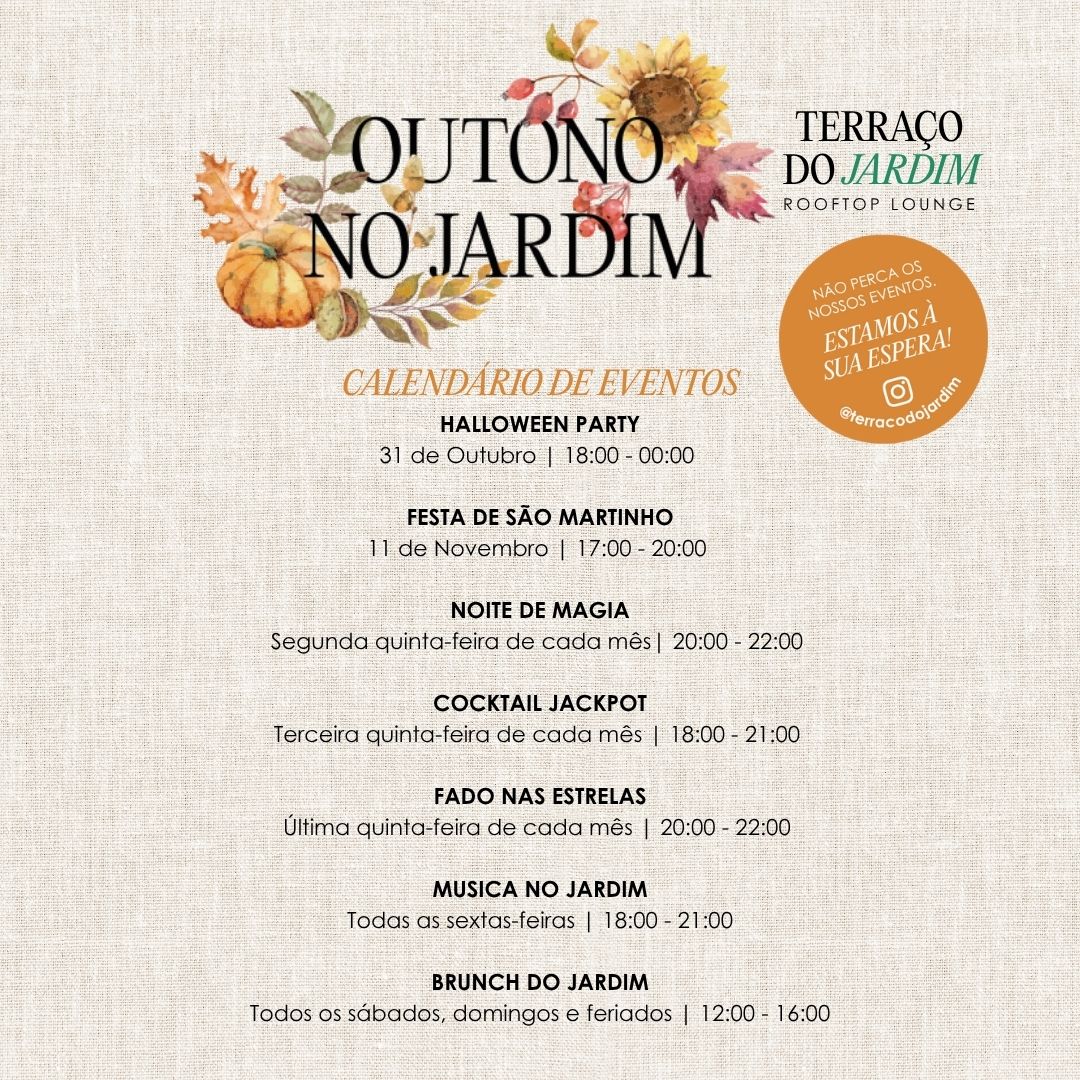 Agenda Terraço Do Jardim