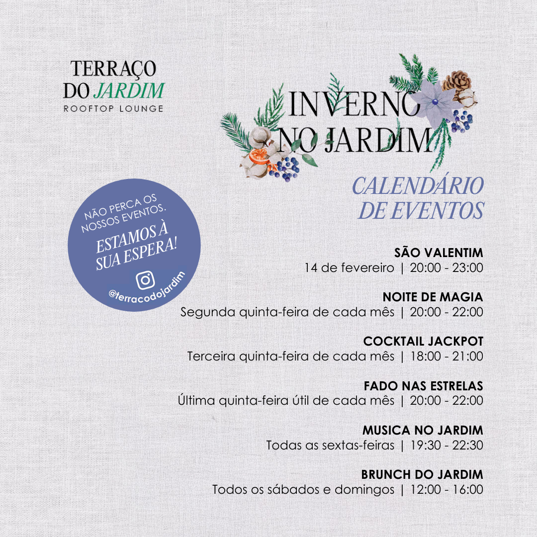 Agenda Terraço Do Jardim